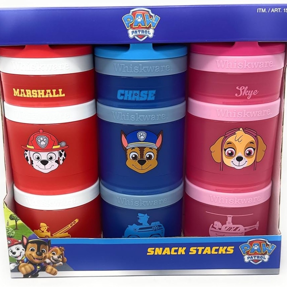 ❤️Paw Patrol Snack Stacks New in Box